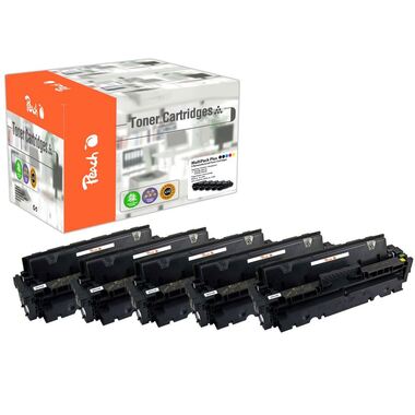 Peach Combi Pack Plus, compatible with HP CF410A*2, CF411A, CF412A, CF413A