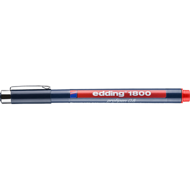EDDING Profipen 1800 0.50mm 1800-2-05 rot