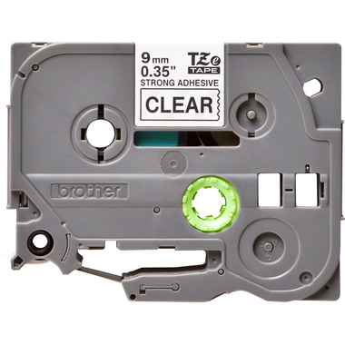PTOUCH Ruban, strong/adh. noir/trans. TZe-S121 PT-300 9 mm