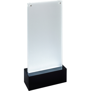 SIGEL LED-Tischaufsteller,DINlang TA424 250h 116x254x46mm