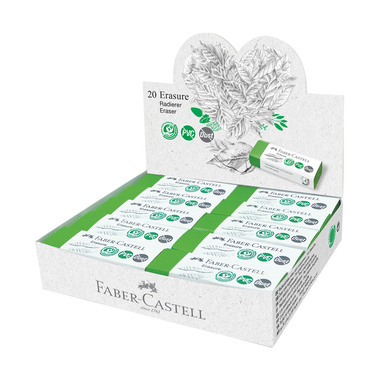FABER-CASTELL Gomme Dust-free 187250 vert