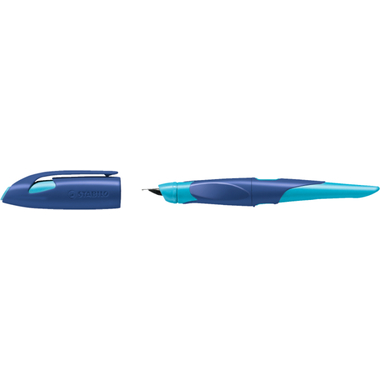 STABILO Füllhalter EASYbirdy M 5011/441 Start, d'bl./h'bl. L