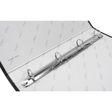 BIELLA Livre présent. Ringo-Plast 43444202U noir 4 anneaux A4+