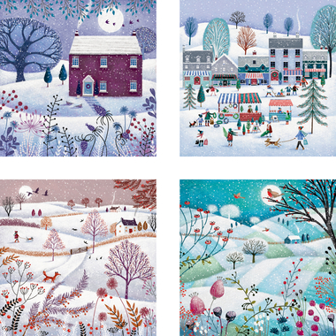 COPPENRATH Mini Adventskalender 72573 Winterlandschaften