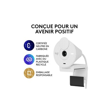 Logitech Webcam Brio 300 White