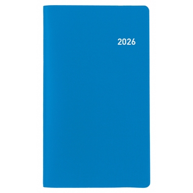 BIELLA Planer Bern 2026 851572050026U 1S/1P bleu ML 8.7x15.3cm