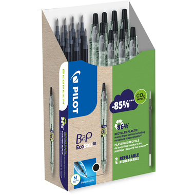 PILOT Begreen B2P Ecoball Greenpack 140.035.98 10+10 Refills schwarz