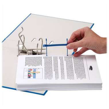 FELLOWES Archiv Clip 0089801 azzurro 50 Stk.