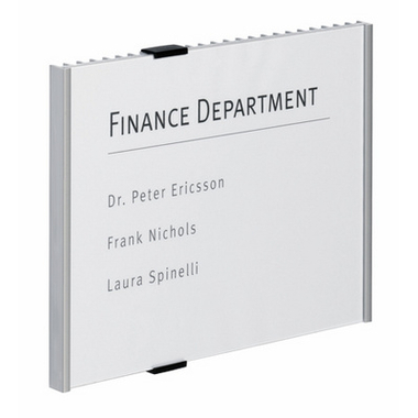 DURABLE Türschild Info Sign A4 480723 silber, aluminium 297x210mm