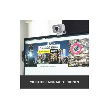 Logitech Webcam StreamCam Weiss