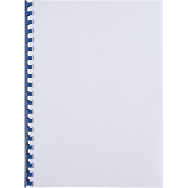 GBC Dorsini rilegafogli 16mm A4 4028620 blu, 21 anelli 100 pezzi