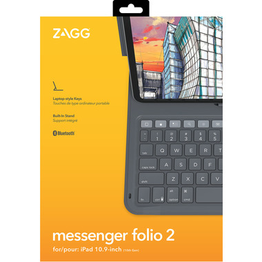 ZAGG Messenger Folio 2 for iPad 103010823 10.9 (Gen10),11(A16), CH