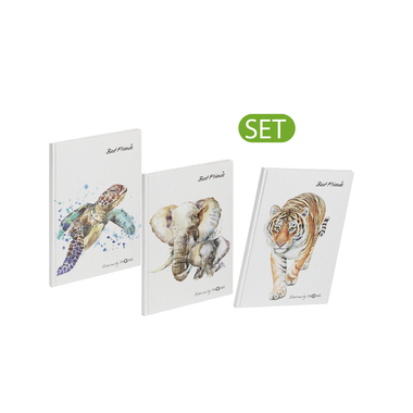 PAGNA Set livre des amis 3 pcs. 20374-25 Save me No.3 60 pages