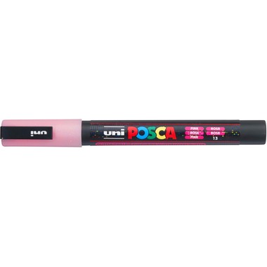 UNI-BALL Posca Marker 0.9-1.3mm PC3-ML PINK glitzer rosa