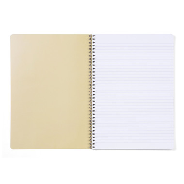 CLAIREFONTAINE Spiralheft FOREVER A4 68406C liniert, assortiert 60 Blatt