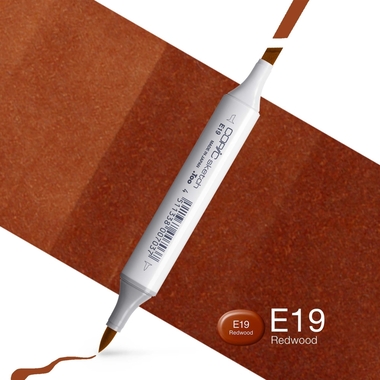 COPIC Marker Sketch 21075121 E19 - Redwood