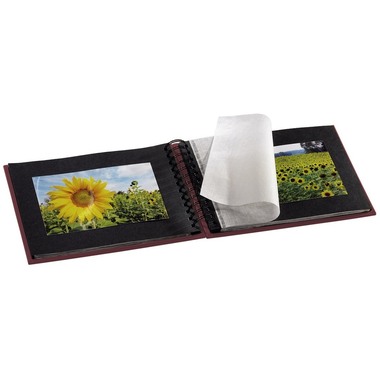 HAMA Album Fine Art 24x17cm 90154 bordeaux 25 pages