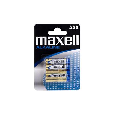 Maxell Europe LTD. Batterie Alcaline AAA, 4 pezzi