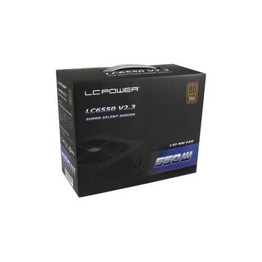 LC-Power Power Supply LC6550 V2.3 Super Silent 550 W