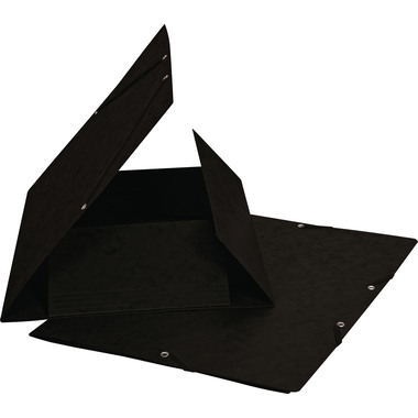 BIELLA Cartella con elastico A4 17840102U nero, 355gm2 200 fg.