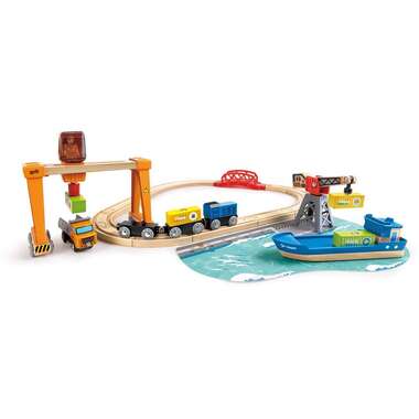 Hape Cargo Ship + Crane