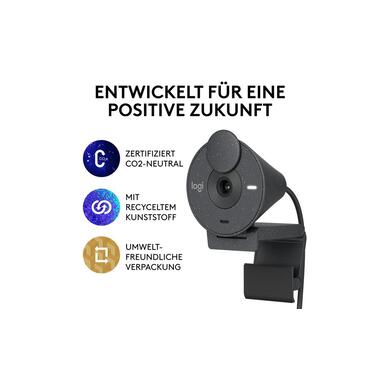 Logitech Webcam Brio 300 Grafite