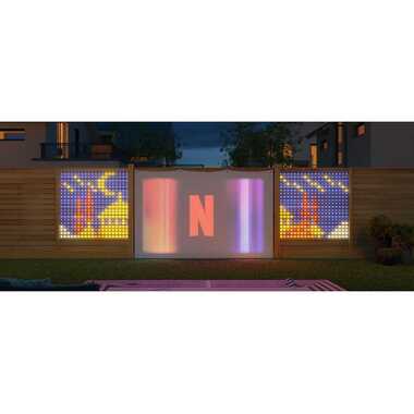 Govee LED-Stripe Curtain Lights RGBIC, 25 Watt, 1.5 x 1.5m