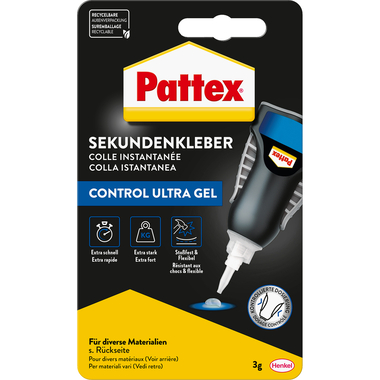 PATTEX Adesivo istantaneo PSG5C Control Ultra gel Matic 3g