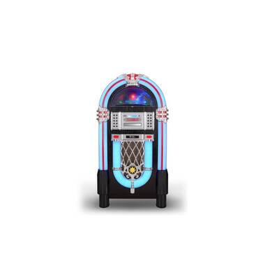 Noxon Musik-System Jukebox 1 Schwarz/Silber/Mehrfarbig