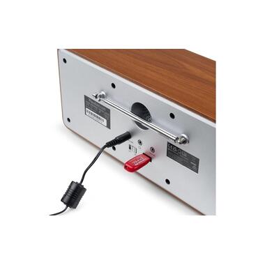 Audizio DAB+ Radio Foza Braun/Silber