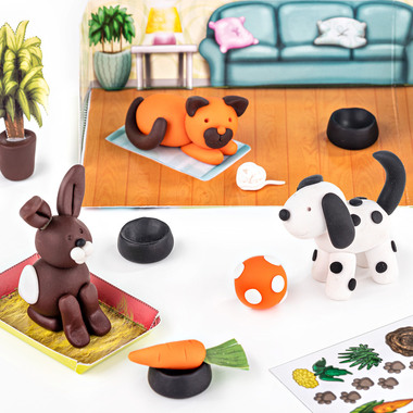 FIMO form&play 4x42g 803402LY Set Pet