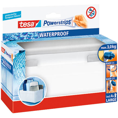 TESA Powerstrips Regal Zoom 597110000 grau