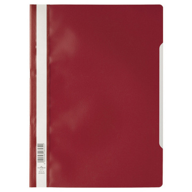 DURABLE Schnellhefter Standard PP A4 257303 rot