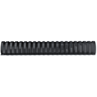 GBC Baguettes de reliure 51mm A4 4028187 noir, 21 anneaux 50 pcs.