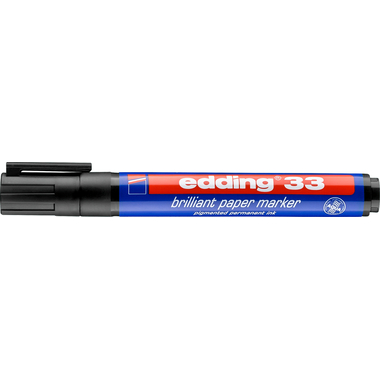 EDDING Permanent Marker 33 33-1 schwarz