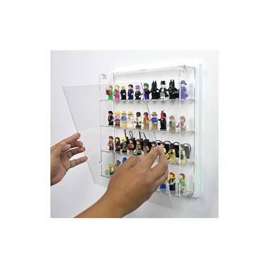 iDisplayit kit acrilico da parete per 40 minifigure LEGO
