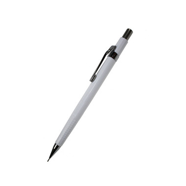 PENTEL Matita pressione 0.5mm P205-WX bianco con gomma cancellare