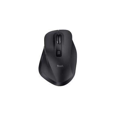 Trust Ergonomische Maus Fyda Rechargeable Schwarz