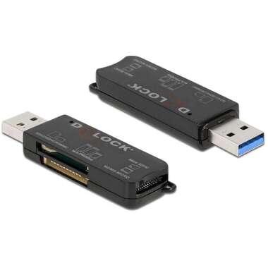 Delock Lettore di Schede Esterno 91757 USB