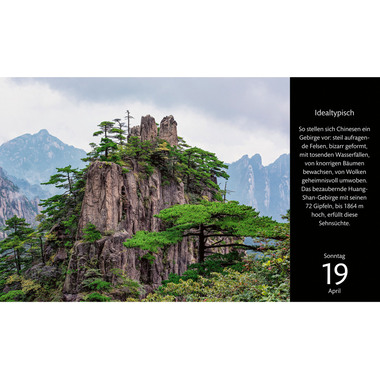 HARENBERG Tischkalender 2026 2763900+26 Reise um die Welt DE 23x17cm