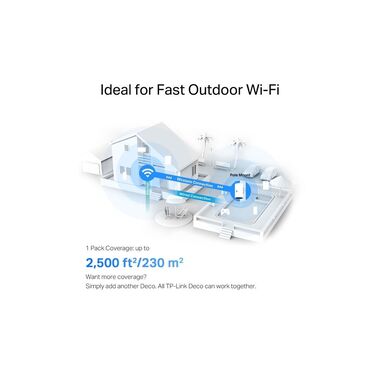 TP-Link Mesh-System Deco X50-Outdoor Einzeladapter