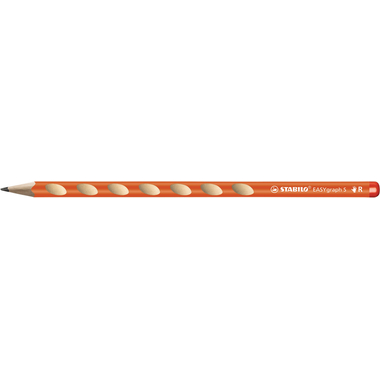 STABILO Bleistift EASYgraph S HB 326/03-HB orange, R