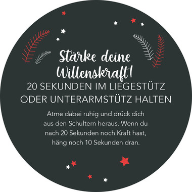 ARS EDITION Adventskalender in der Dose 134930 Fit im Advent