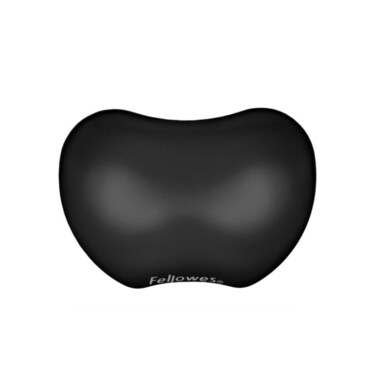 Fellowes Workplace Wrist Rest Crystal Gel Flex Black