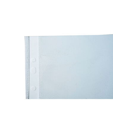 EXACOMPTA Zeigetaschen PP 40my A4 5111E transparent genarbt 100 Stück