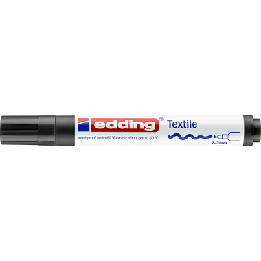 EDDING Textilmarker 4500 2-3mm 4500-1 schwarz