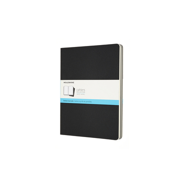 MOLESKINE Quaderno 25x2x19cm 719220 punti, nero, 120 p. 3 pezzo