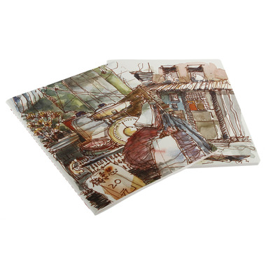 MOLESKINE Notizheft Cover Art A4 898-3 liniert 2 Stück