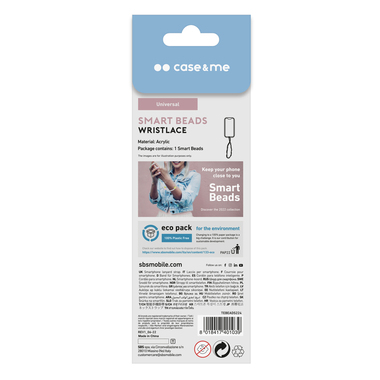 Bracelet en perles pour smartphone