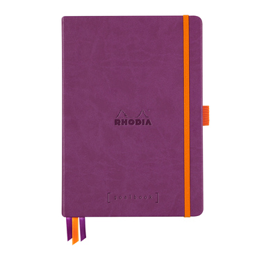 RHODIA Notizbuch Goalbook HC A5 118579C violett, dots 120 Blatt